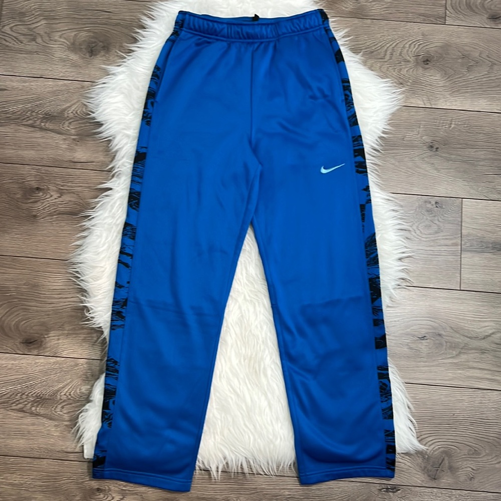 NIKE Youth Boy's Sweatpants Size XL Dri Fit Drifit Blue